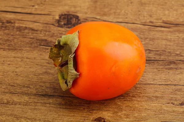 Mogen Söt Och Välsmakande Persimon Frukt — Stockfoto