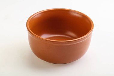 Mutfak için renkli boş kase izole