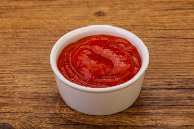 Meksika acılı acı biber sosu kasede