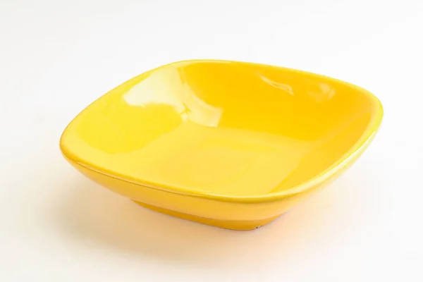 Color Empty Bowl Kitchen Isolated — Stock Photo, Image
