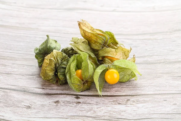 Baga Physalis Madura Saborosa Para Sobremesa — Fotografia de Stock