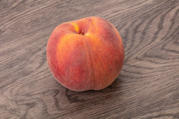 Fruta Pêssego Doce Saborosa Madura Fresca — Fotografia de Stock