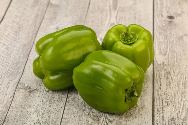 Πράσινο Γλυκό Bell Pepper Λαχανικά Σωρό — Φωτογραφία Αρχείου