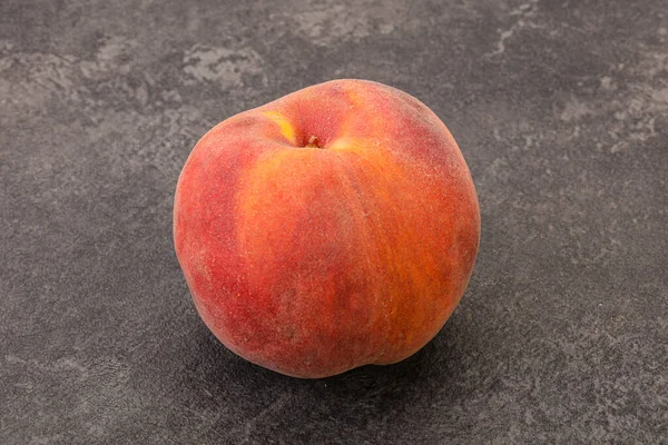Свежие Спелые Сладкие Вкусные Персиковые Фрукты — стоковое фото