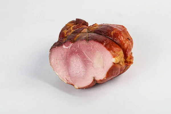 Delicous Smoked Pork Snack Appetizer — Stock Photo, Image
