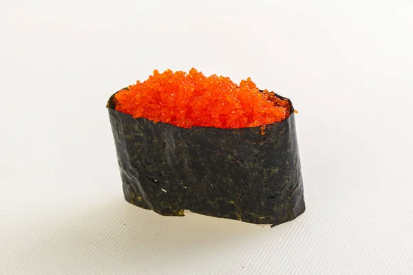 Sushi Tradicional Japonés Salsa Picante Gunkan — Foto de Stock