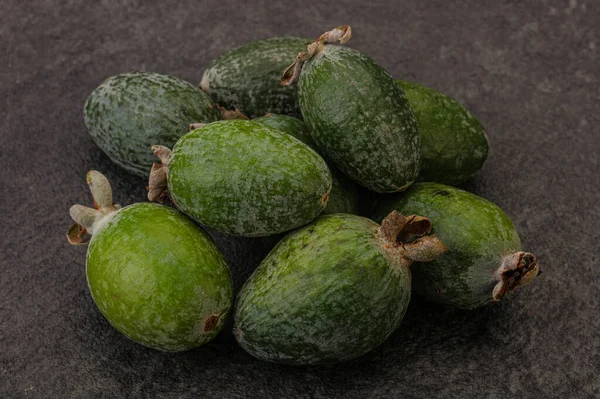 Tropisch Groen Zoet Biologisch Fruit Feijoa — Stockfoto