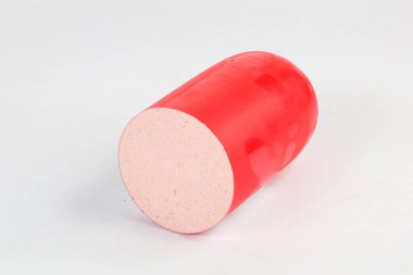 Atıştırmalık olarak haşlanmış domuz sosisi.