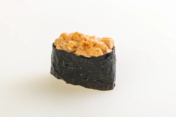 Ιαπωνικό Παραδοσιακό Σούσι Πικάντικη Σάλτσα Gunkan — Φωτογραφία Αρχείου