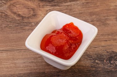 Meksika acılı acı biber sosu kasede