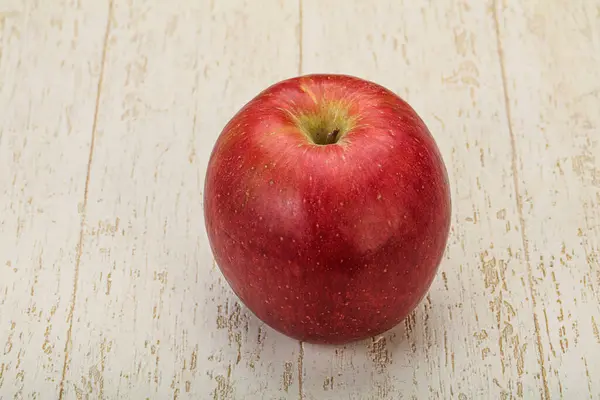 Sola Fruta Roja Dulce Sabrosa Manzana — Foto de Stock