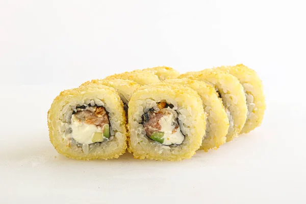 Cuisine Japonaise Pain Tempura Poisson — Photo