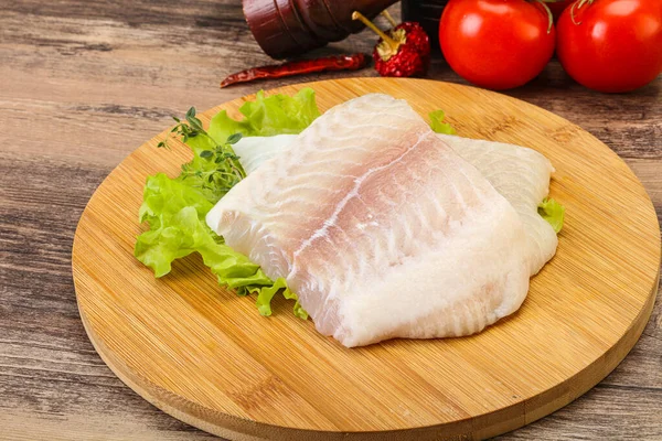 Raw pangasius fillet fish for cooking