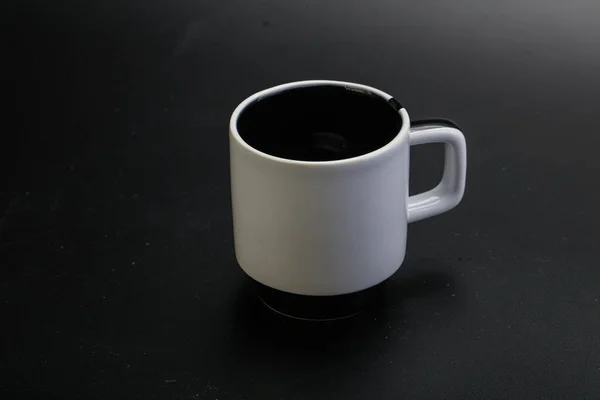 Taza Vacía Para Café Aislado — Foto de Stock