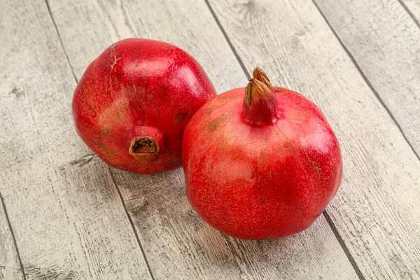 Frutas Frescas Romã Suculentas Doces Maduras — Fotografia de Stock