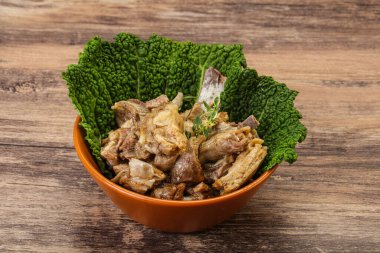 Kavanozda baharatlı kuzu eti