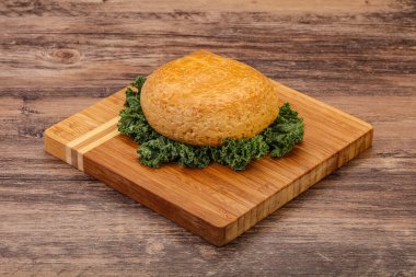 Tütsülenmiş Gürcistan geleneksel suluguni peyniri.