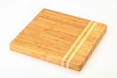 Mutfak eşyaları için bambu ahşap tahta.