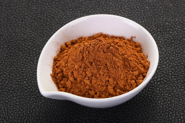 Cacao Polvo Tazón Listo Para Cocinar — Foto de Stock