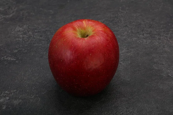 Enkel Röd Söt Välsmakande Äppelfrukt — Stockfoto