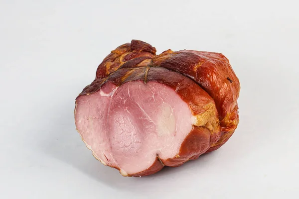Porc Afumat Delicios Pentru Aperitiv Gustări — Fotografie, imagine de stoc