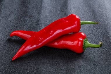 Organik Ramiro kırmızı biberi - sağlıklı yemek