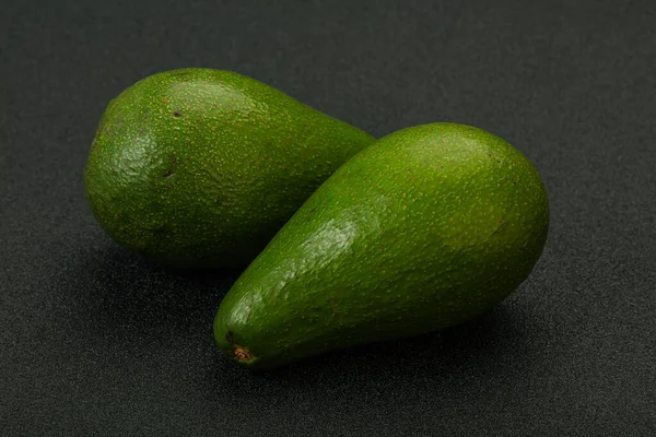 Dois Vegetais Abacate Verde Exótico Maduro — Fotografia de Stock