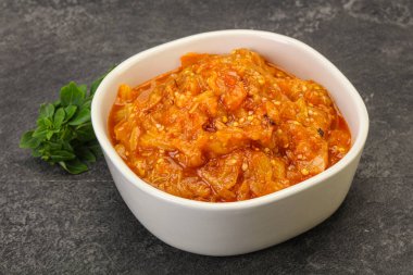 Kafkas mutfağı - Mangal salatası ve ızgara sebze