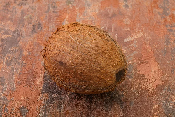 Tropical Brown Coconut Background Isolated — Stock Photo, Image