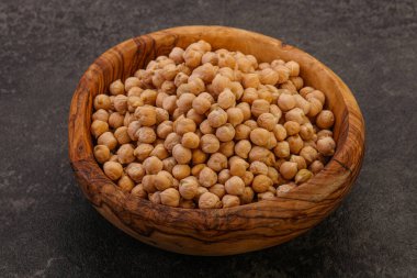 Vejetaryen mutfağı - doğal kuru nohut yığını