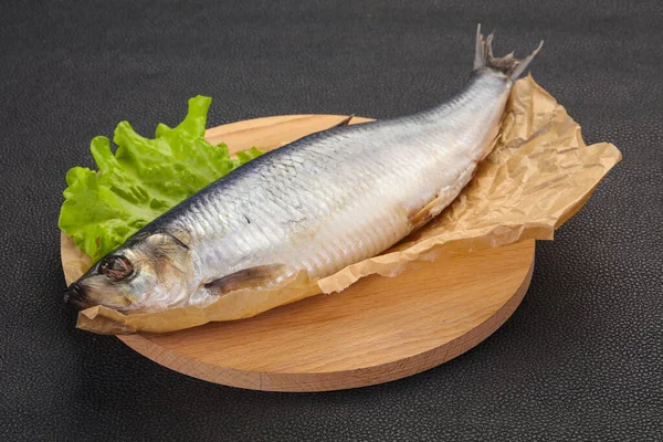 Salted Herring Fish Ready Eat — Stock Photo, Image