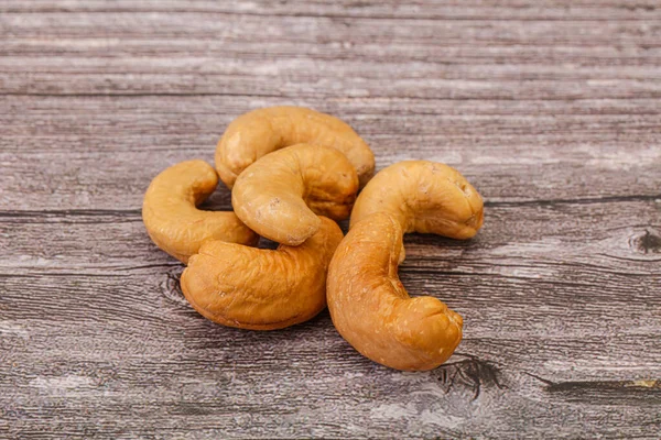 Natural Organic Brown Cashew Nut Heap — Stock Photo, Image