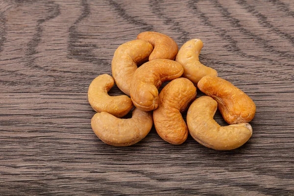 Natural Organic Brown Cashew Nut Heap — Stock Photo, Image