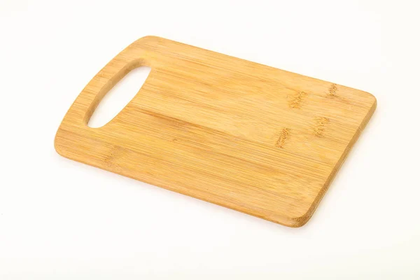 Placa Madeira Bambu Para Utensílios Cozinha — Fotografia de Stock