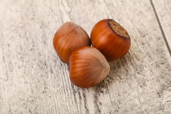 Hazelnoot Hoop Geïsoleerd Natuurlijke Achtergrond — Stockfoto