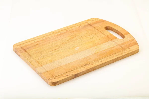 台所で切断するための天然木の板 — ストック写真