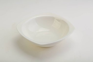 İzole edilmiş servis için beyaz leke kasesi