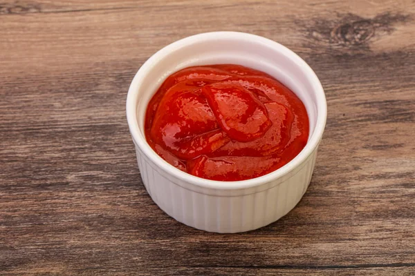 Mexican Hot Chili Sriracha Sauce Bowl — Stock Photo, Image