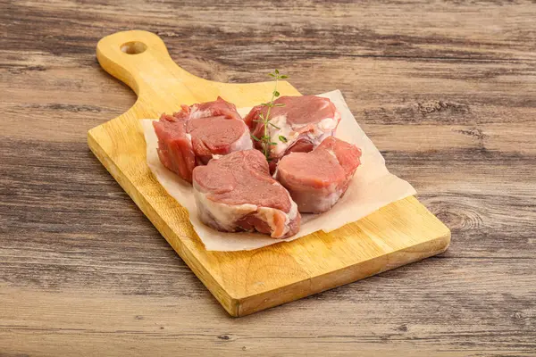 Филе Свинины Приготовления Пищи — стоковое фото