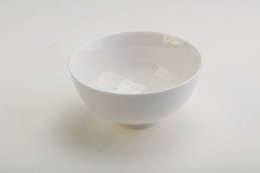 İzole edilmiş servis için beyaz leke kasesi