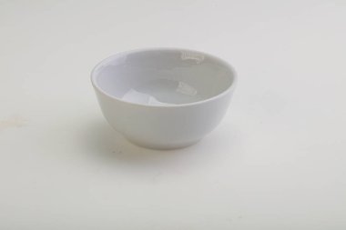 İzole edilmiş servis için beyaz leke kasesi