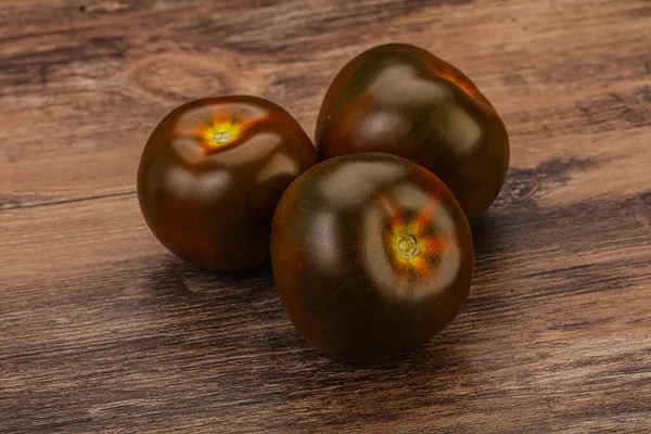 Svart Välsmakande Saftig Kumato Tomat Hög — Stockfoto
