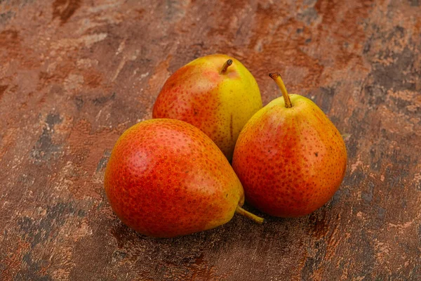 Doce Saboroso Fruta Truta Pera Madura — Fotografia de Stock
