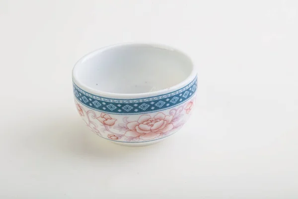 お茶のためのProclean空の中国カップ — ストック写真