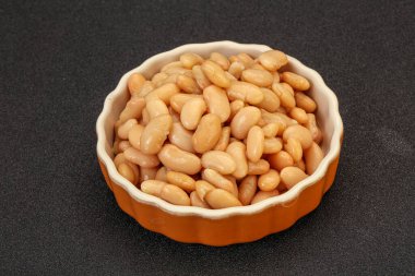 Vejetaryen mutfağı Kasede beyaz fasulye böbreği 