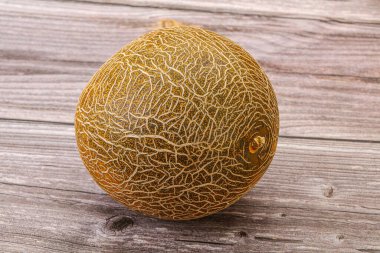 Tatlı olgun ve lezzetli doğal organik kavun