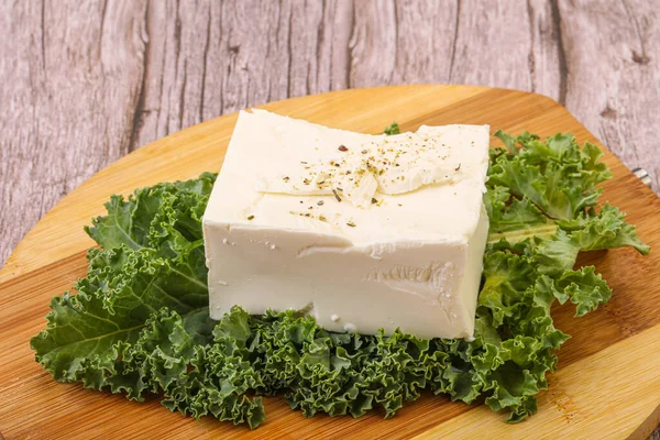 Fromage Pâte Molle Traditionnel Grec Feta — Photo