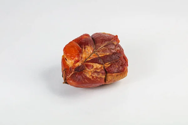 Deliziosa Carne Maiale Affumicata Stuzzichino — Foto Stock