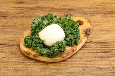 Yumuşak İtalyan mozzarella peyniri.