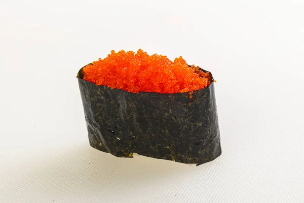 Japansk Traditionell Sushi Kryddig Sås Gunkan — Stockfoto
